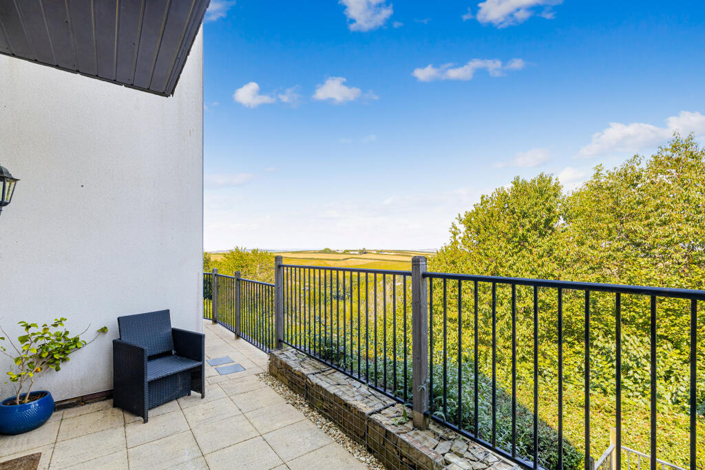 Terrace and view