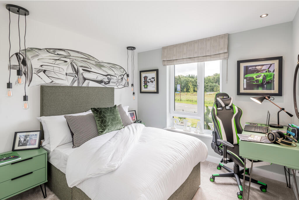 Bedroom in Glenbervie house type