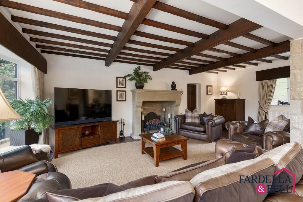 Open plan living room