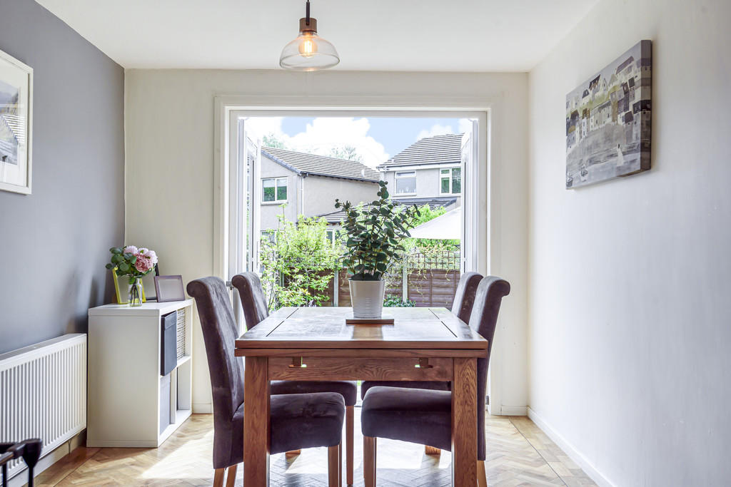 Dining area with ...