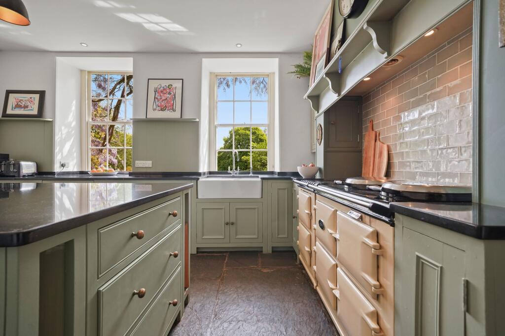 Kitchen with Aga
