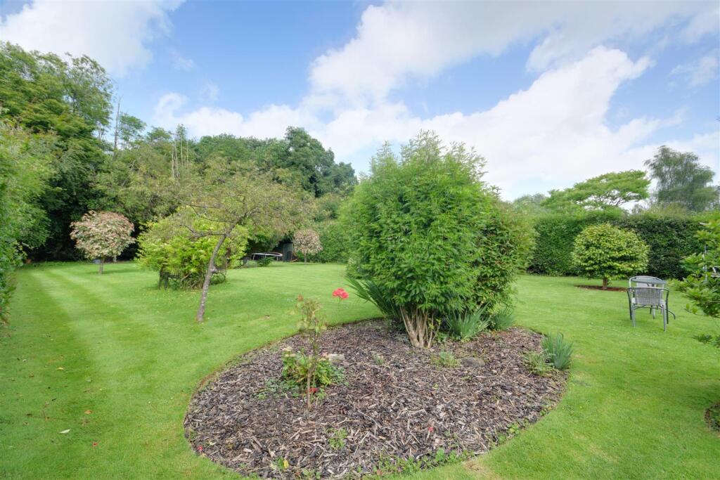 Rear gardens
