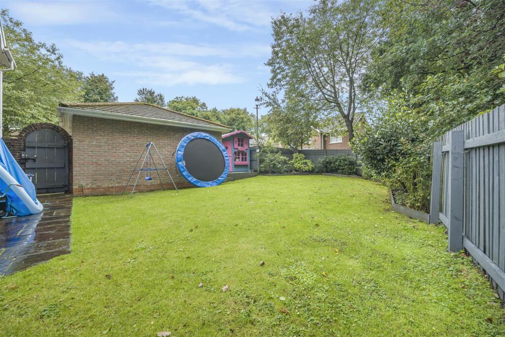 Rear garden