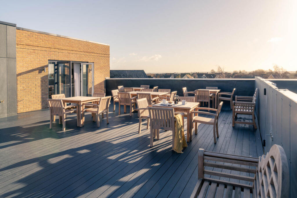 Roof terrace  