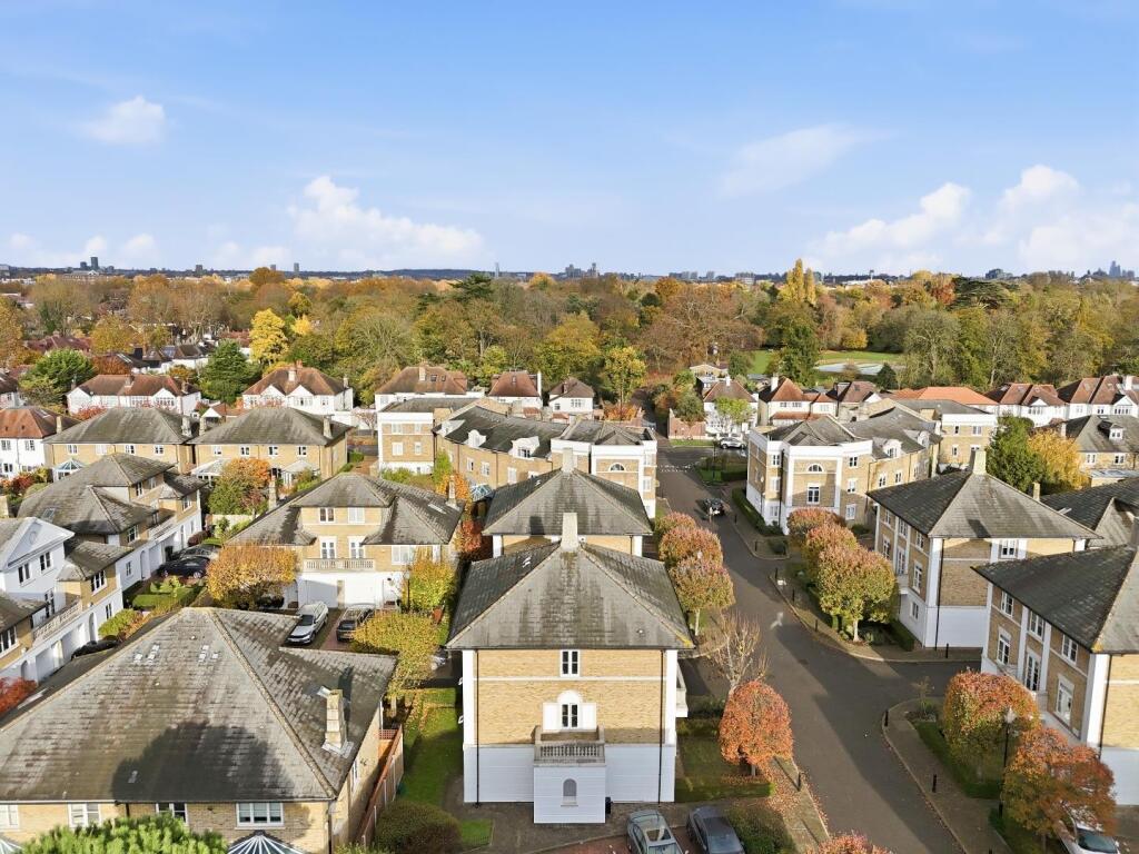 Aerial View (North, showing park)