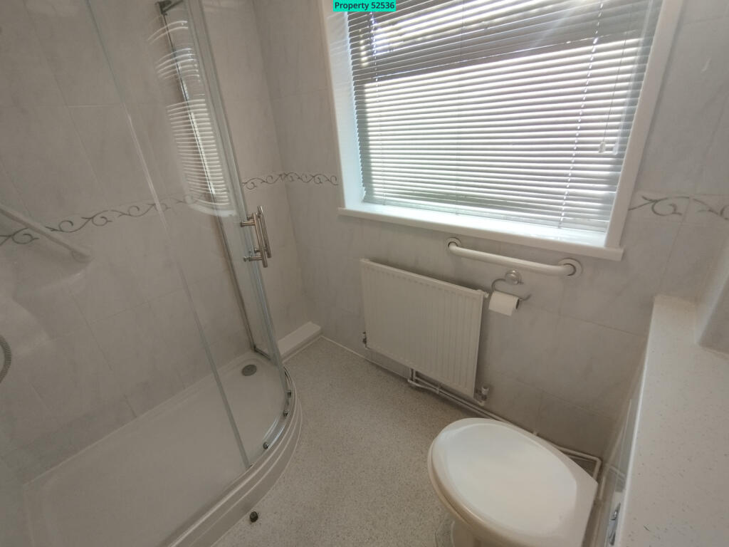 Upstairs shower room