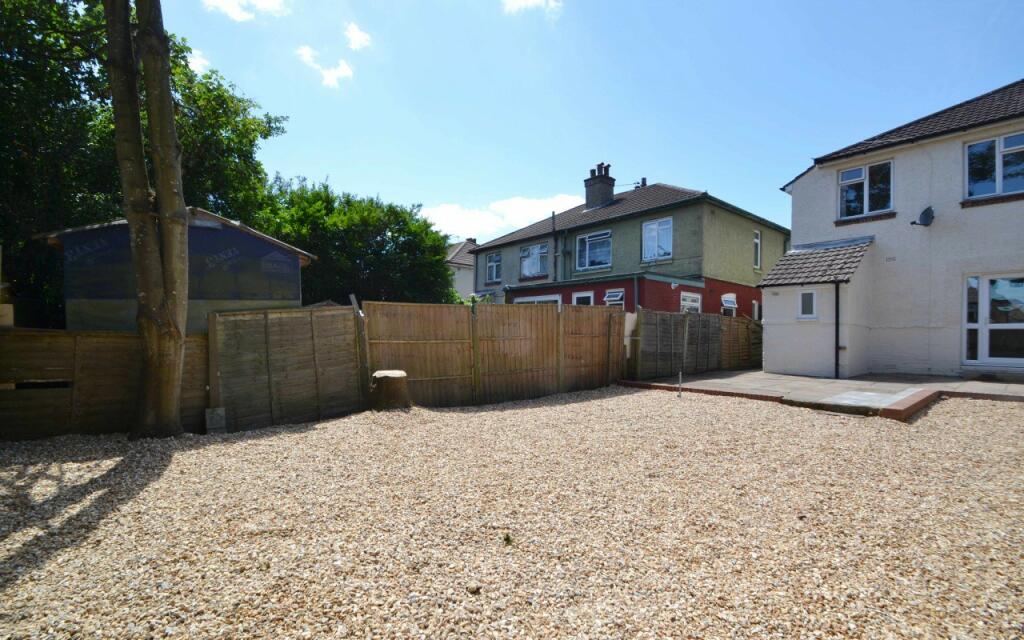 Rear garden