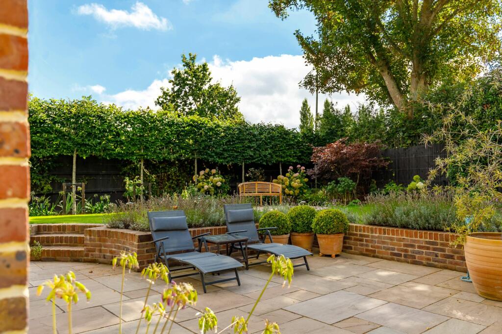 Multiple patios