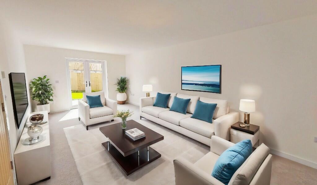 Living room - staged