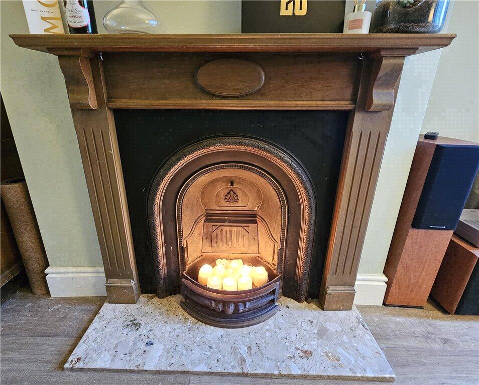 Dining Room Fireplac