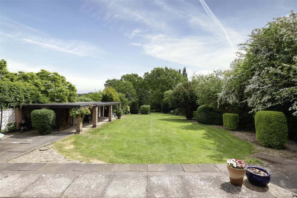 Rear garden