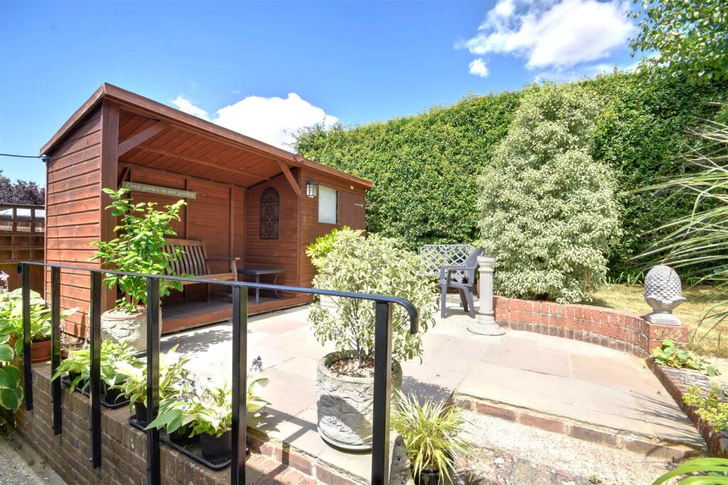 Rear garden