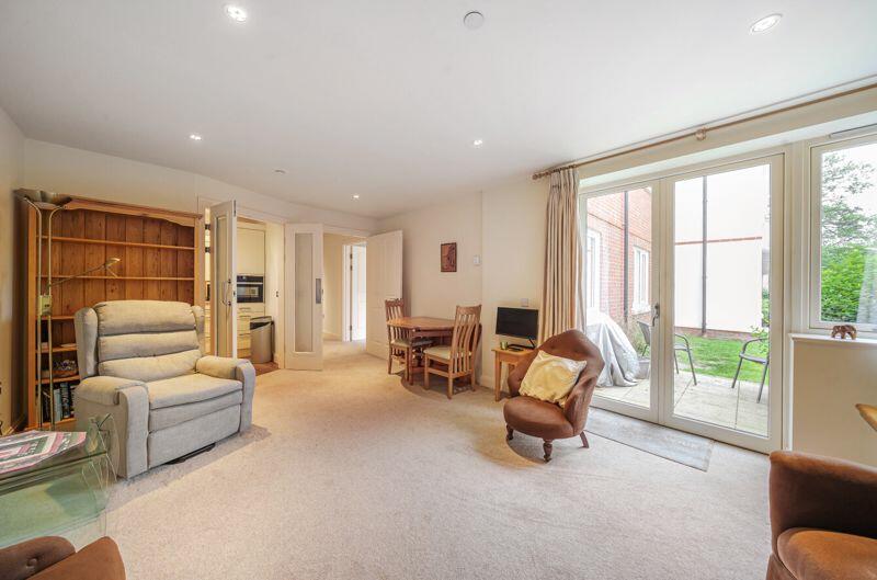 Living/dining room through to patio