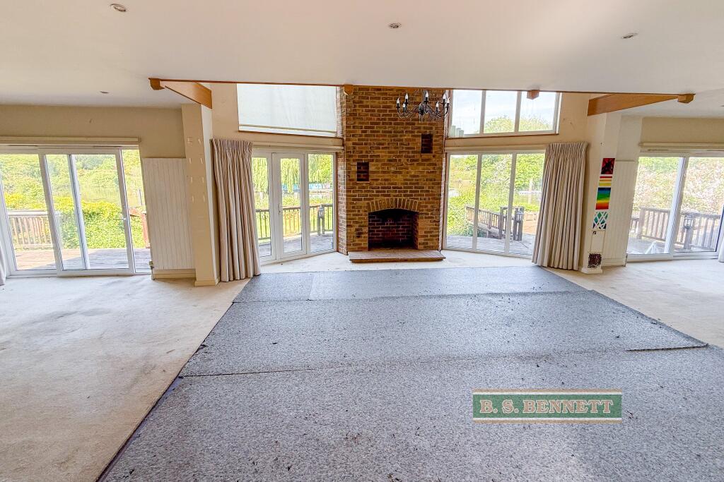 Open plan reception