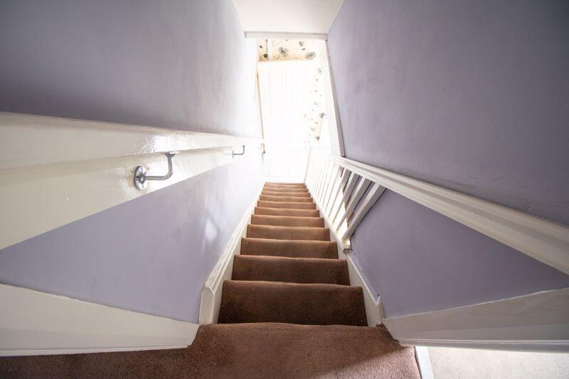 Stairwell to the Upper Floor