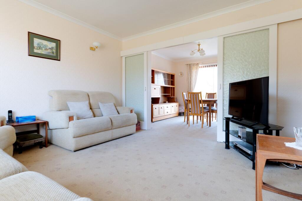 KITCHEN, LIVING ROOM AND DINING ROOM