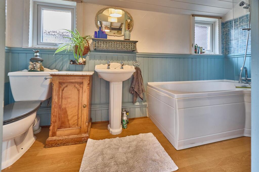 Bathroom to rear