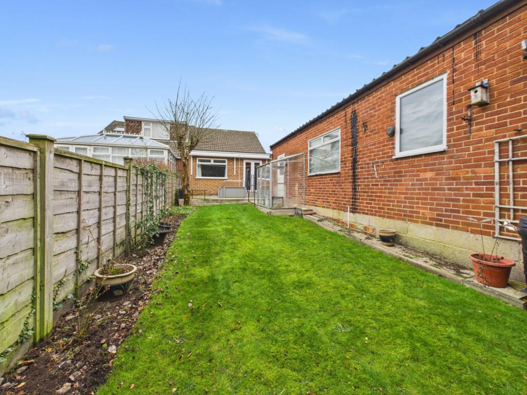 View of the rear of the property