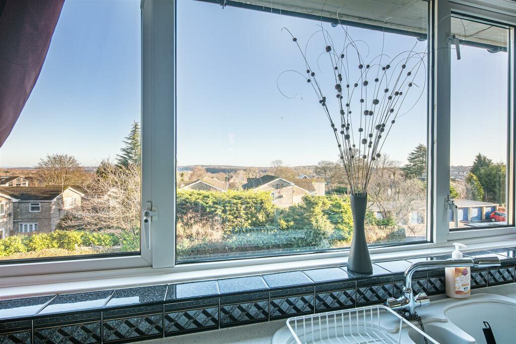 View from kitchen