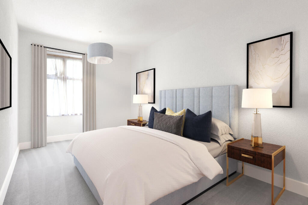Bed 1v1 furnished