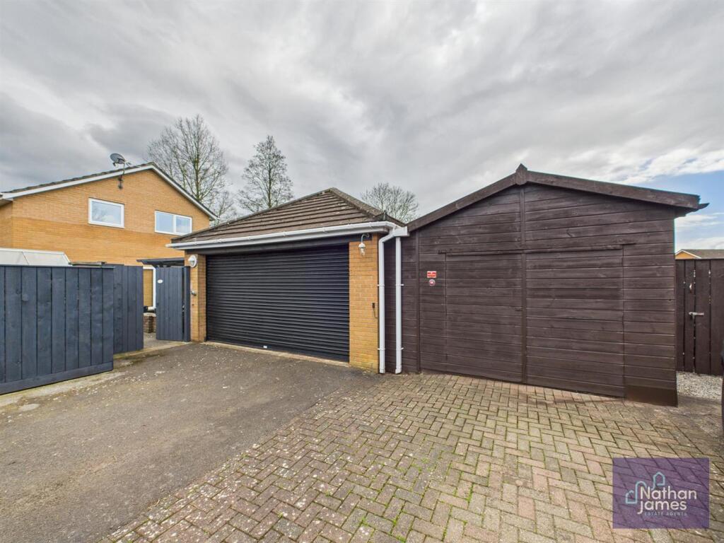 Double Garage and Shed