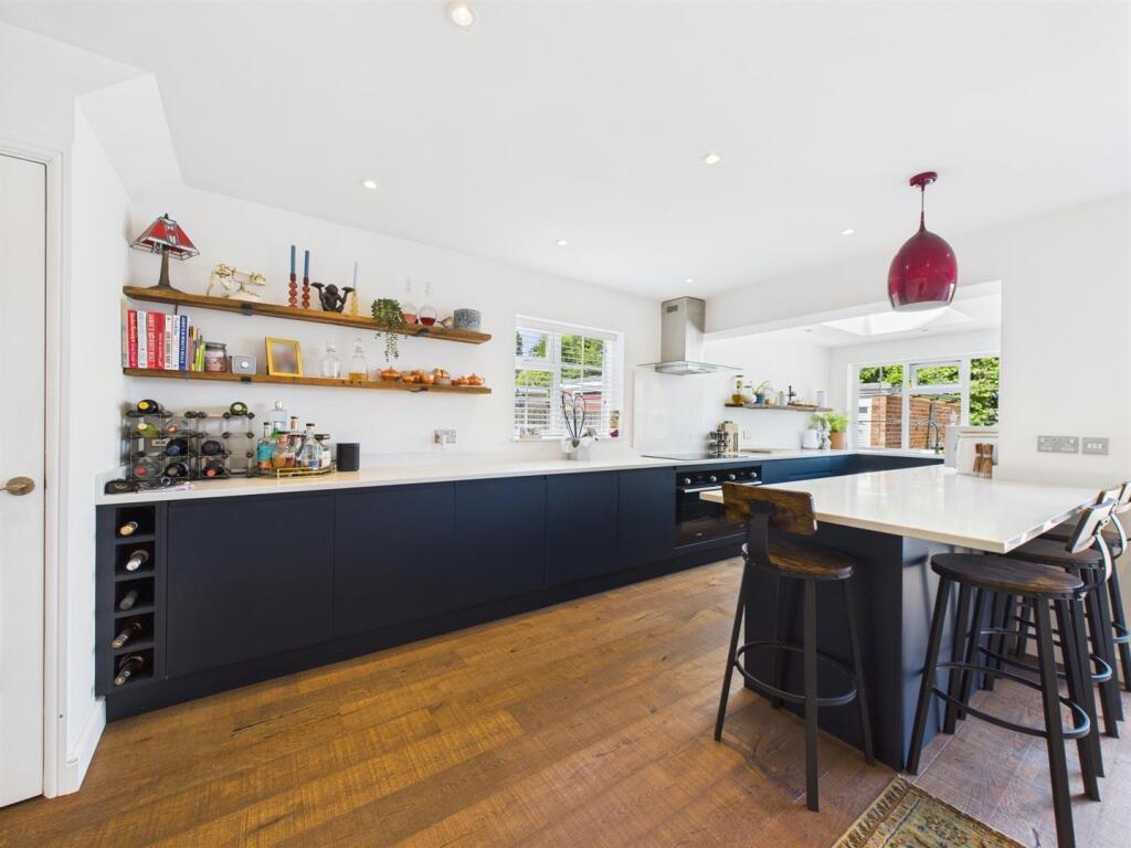 Fabulous Extended Living Kitchen