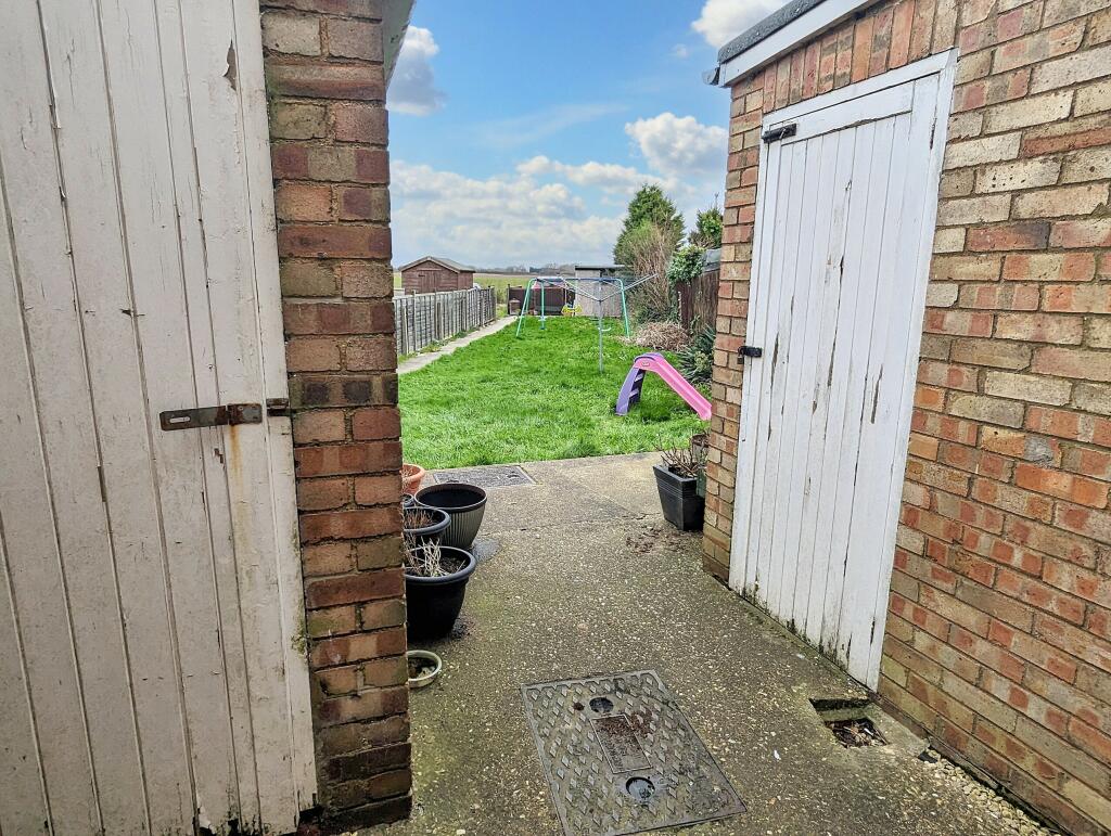 Rear garden