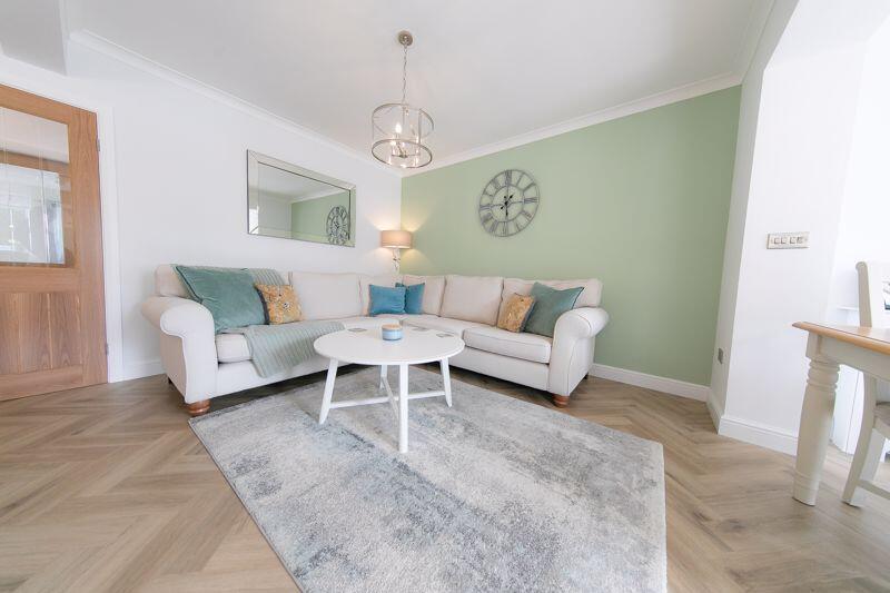 Open plan living area