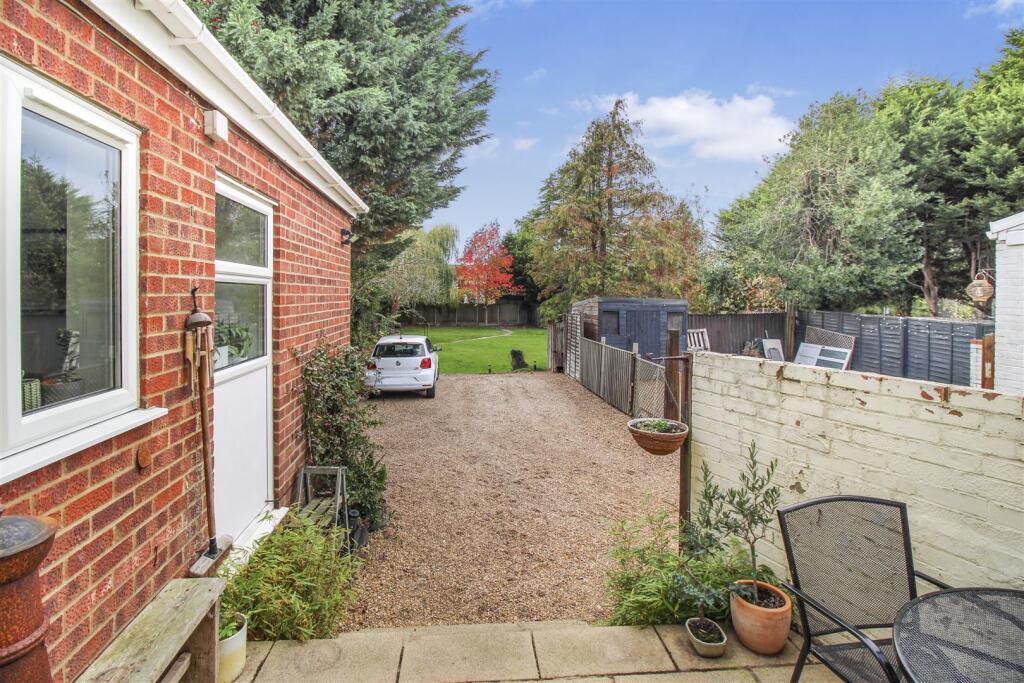 Rear of Property