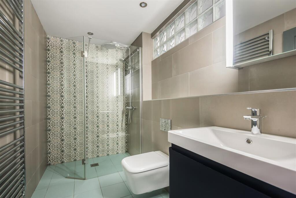 Downstairs shower room