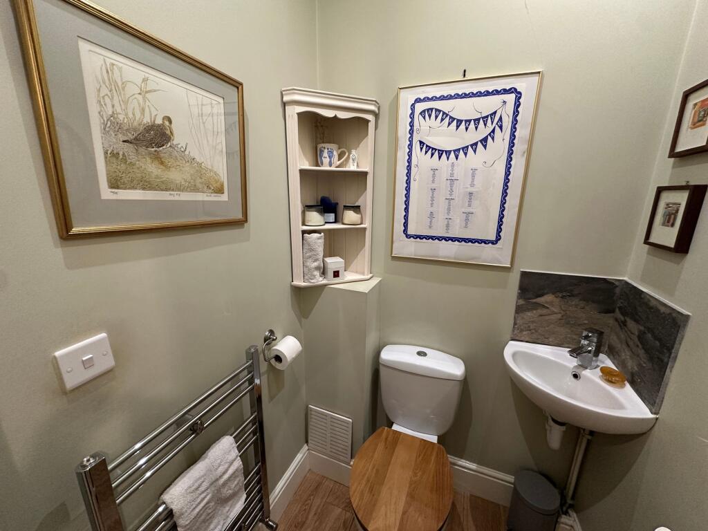 Downstairs cloakroom