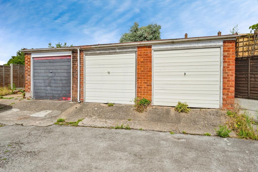 Garage (left dark door)