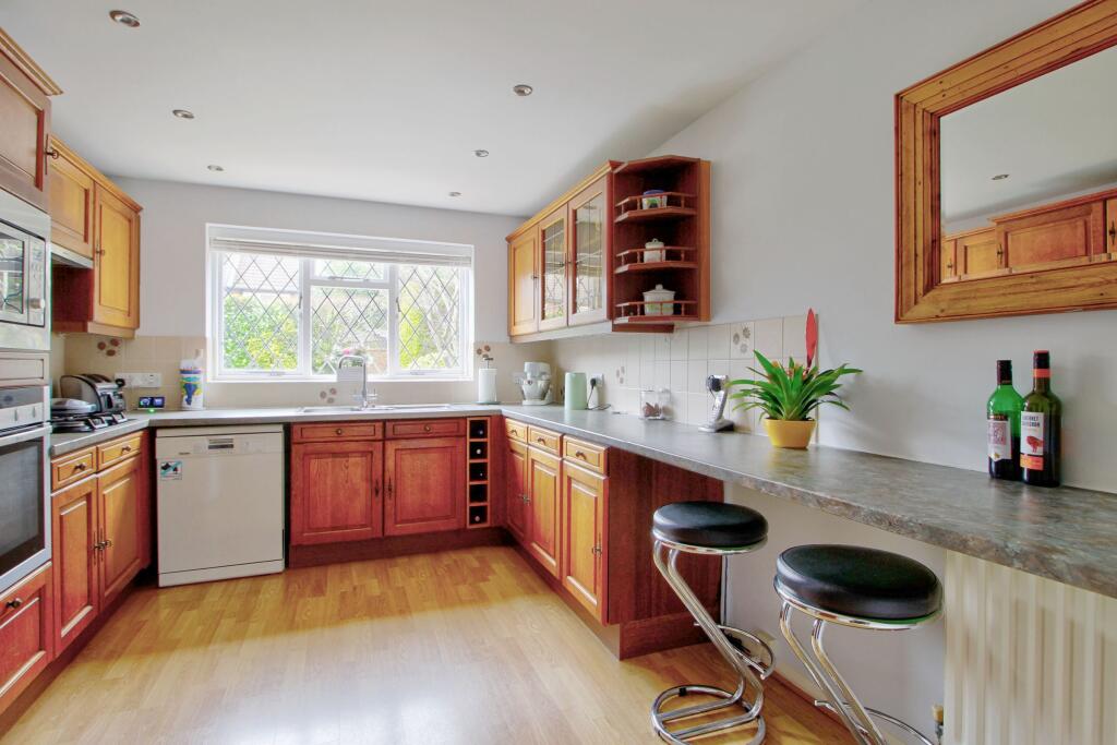 Kitchen viewed from utility room
