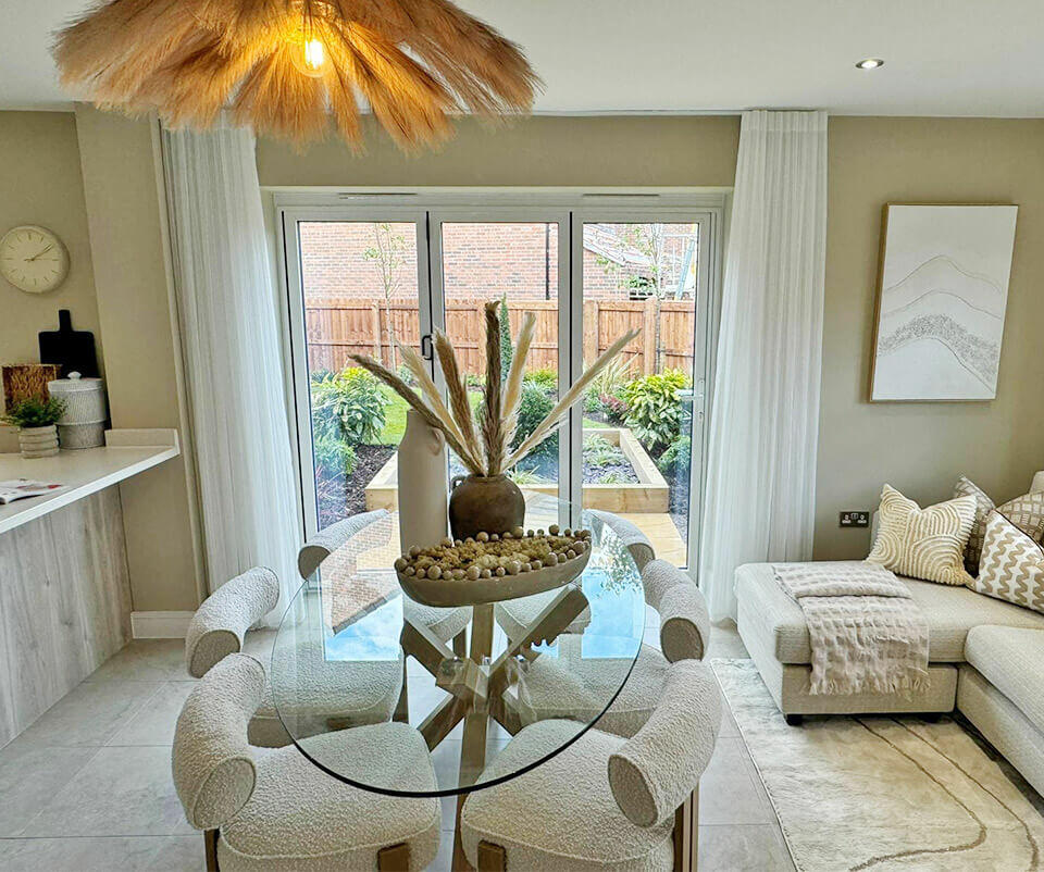 Example dining area