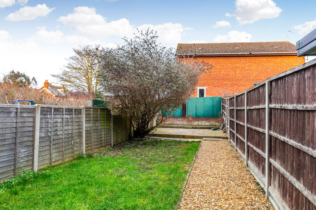 Rear garden