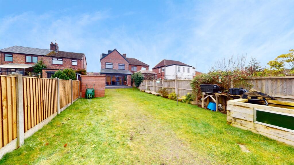 Cross Pit Lane Rear Garden