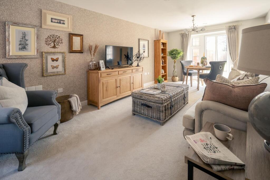 Show home living room
