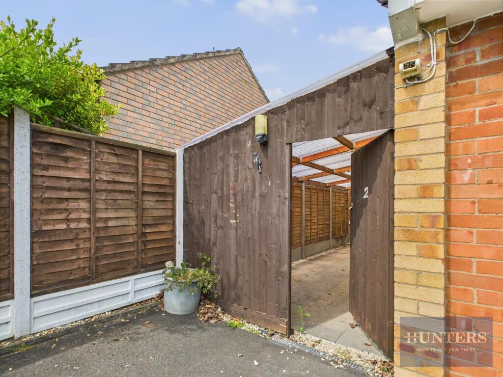 Covered Storage Area