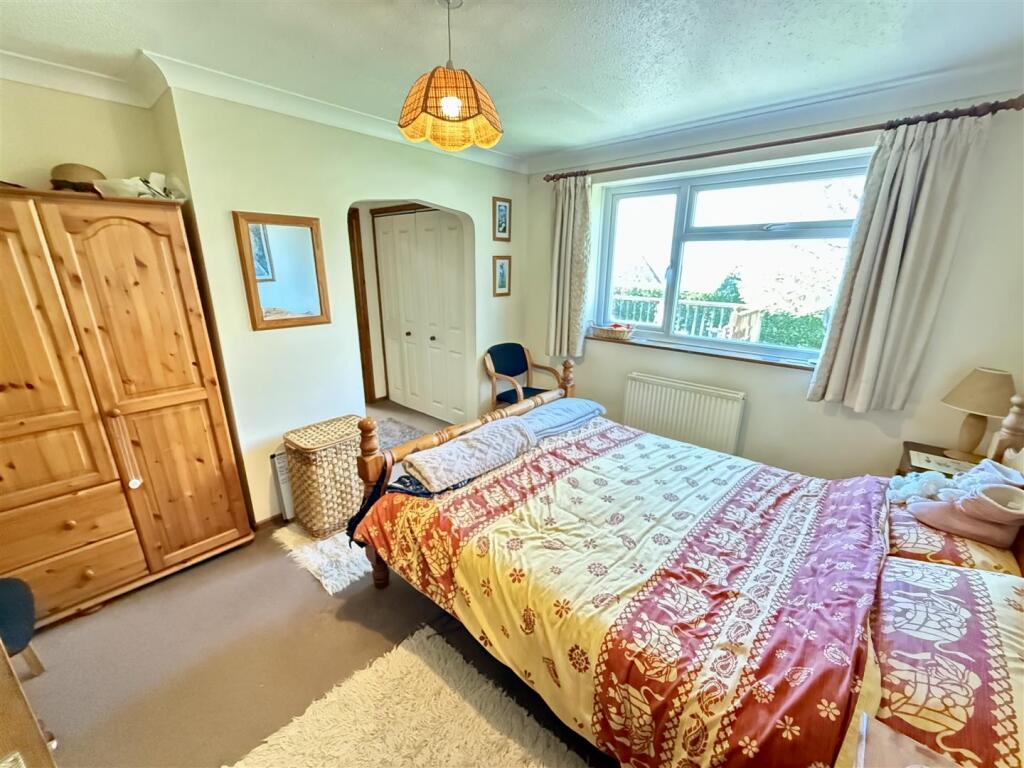 Master bedroom suite