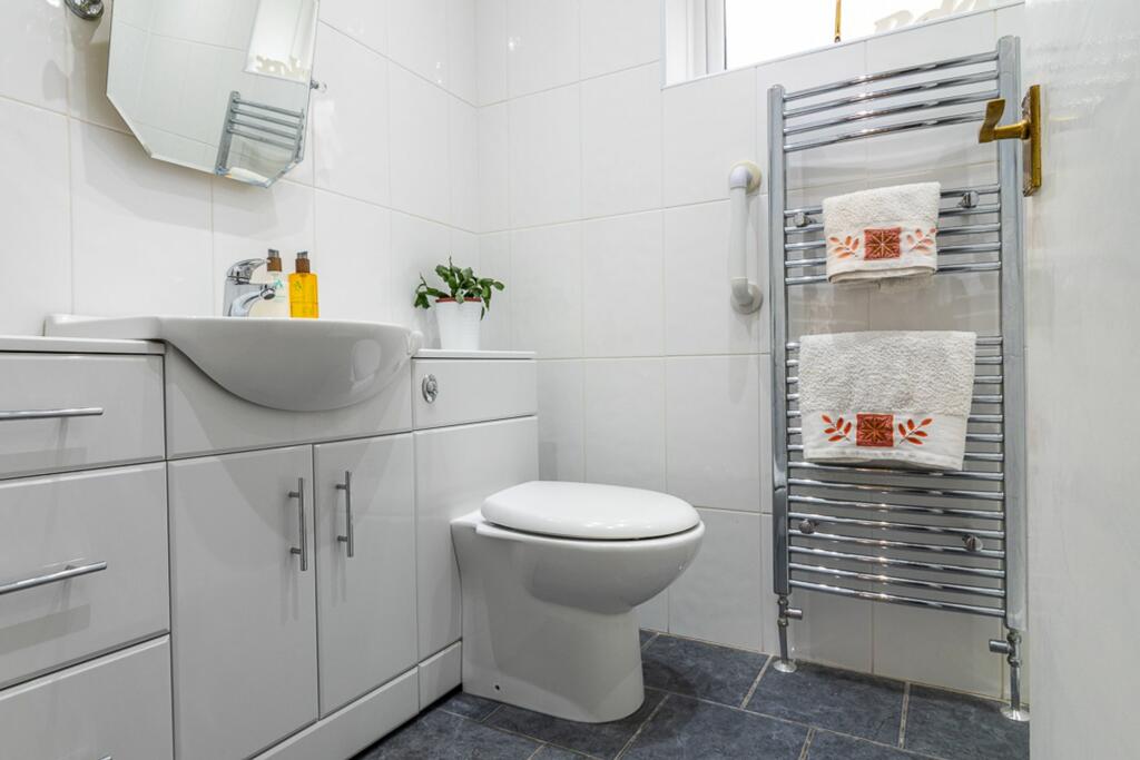 Downstairs shower room
