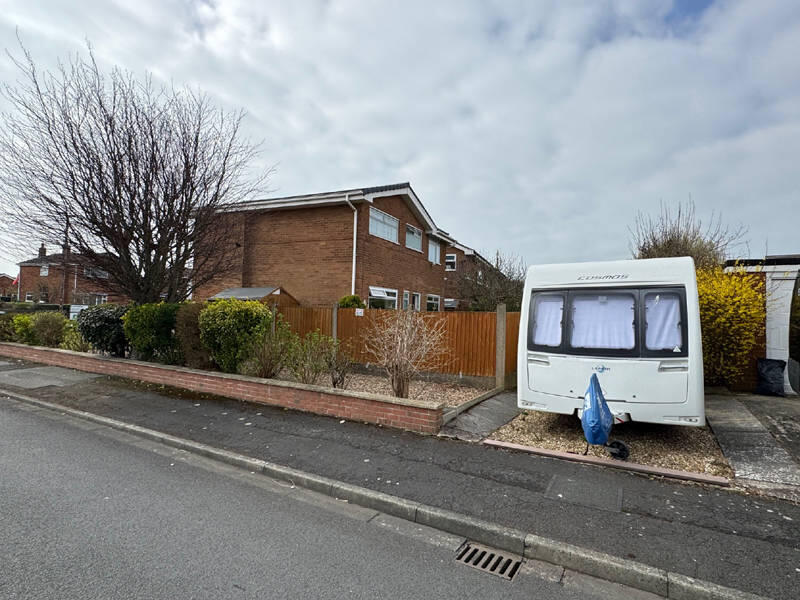 Side of Property/Second Driveway