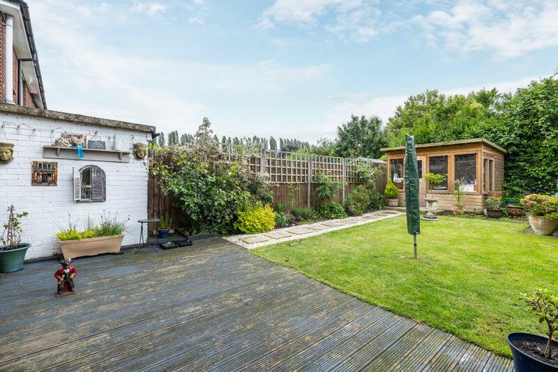 Rear garden