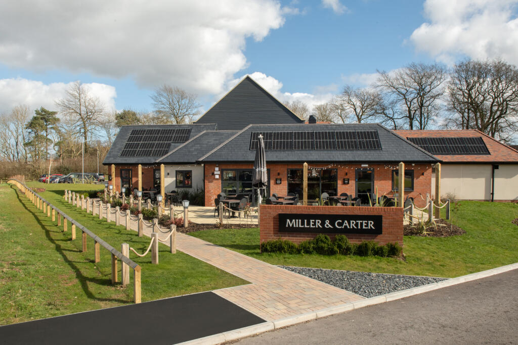 Outside view of Miller and Carter in Nunthorpe