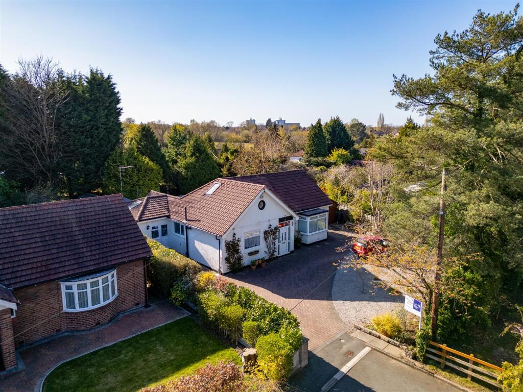 Aerial Shot Front from Road