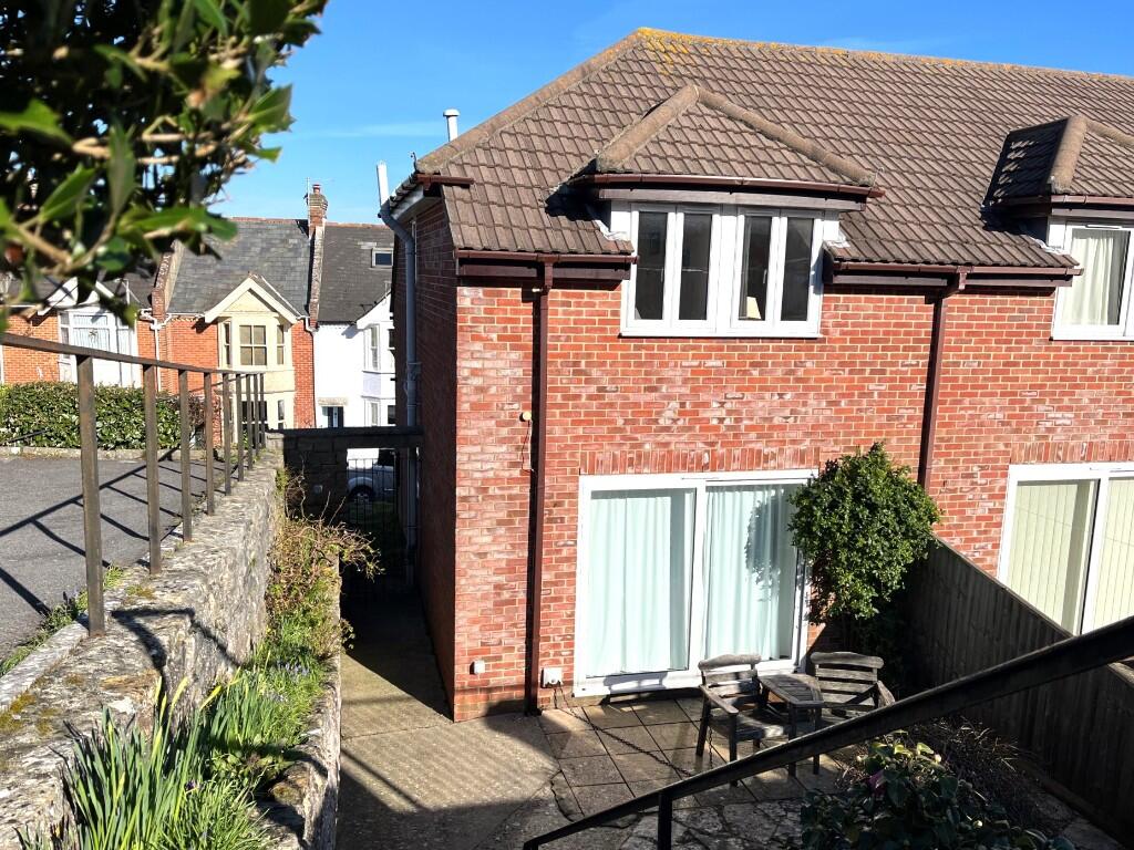 Rear of property