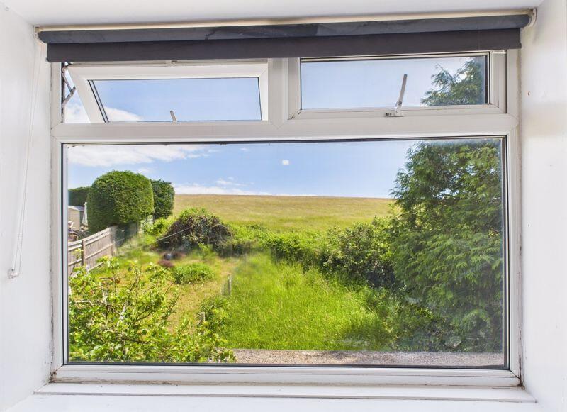 Back garden view from Bed. 4