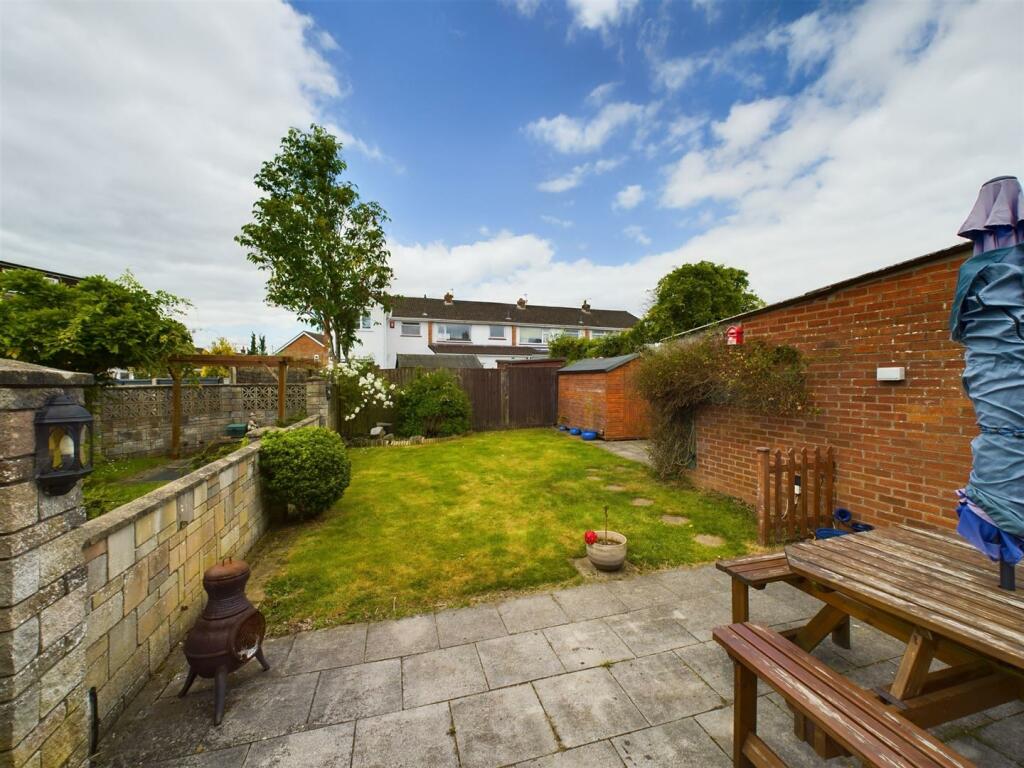 Rear garden