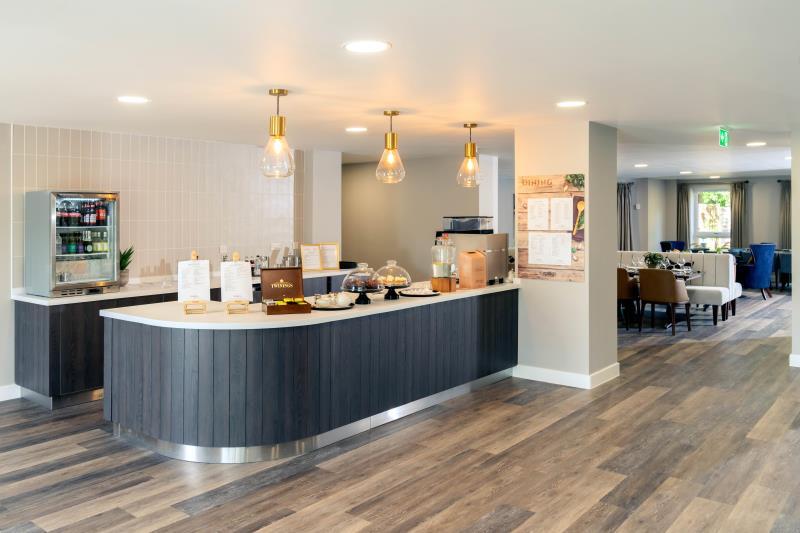 Bistro serving freshly prepared meals  