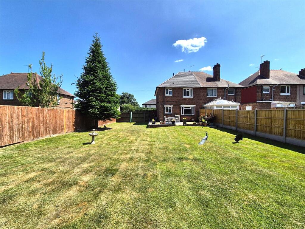 Large Rear Garden