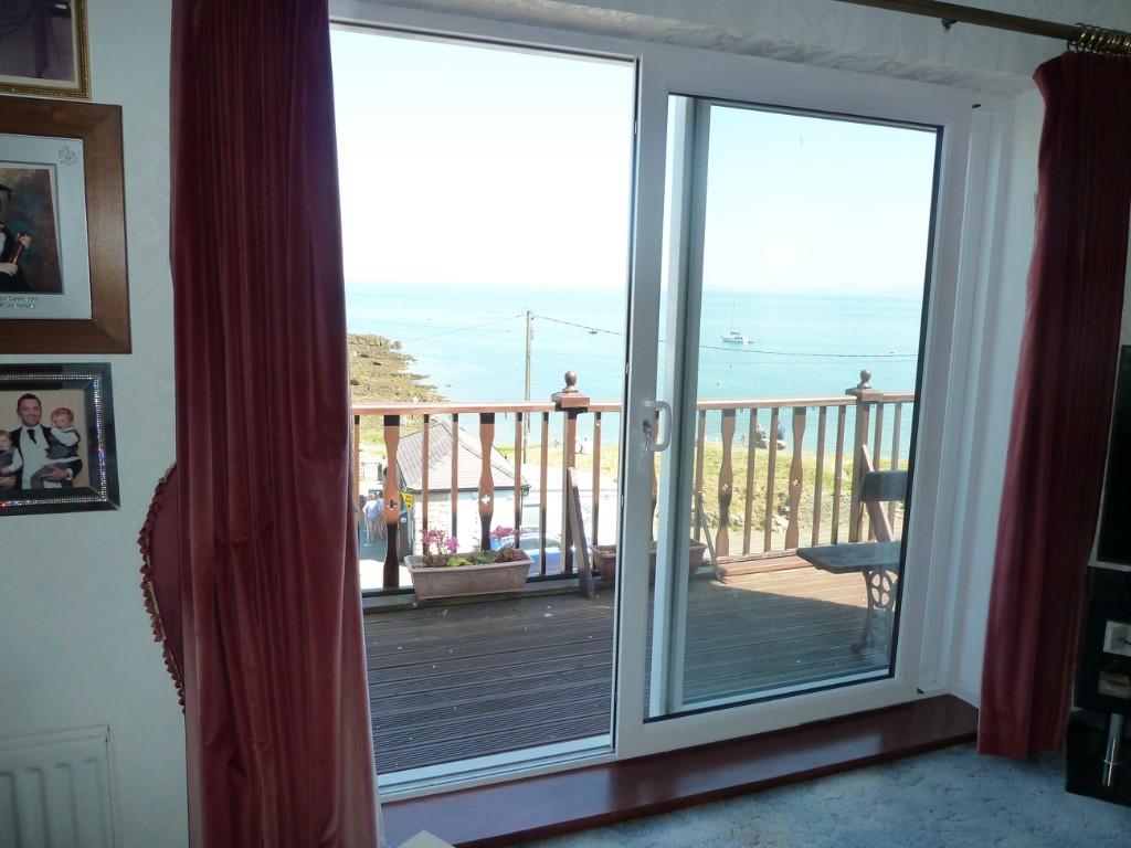 Balcony patio door